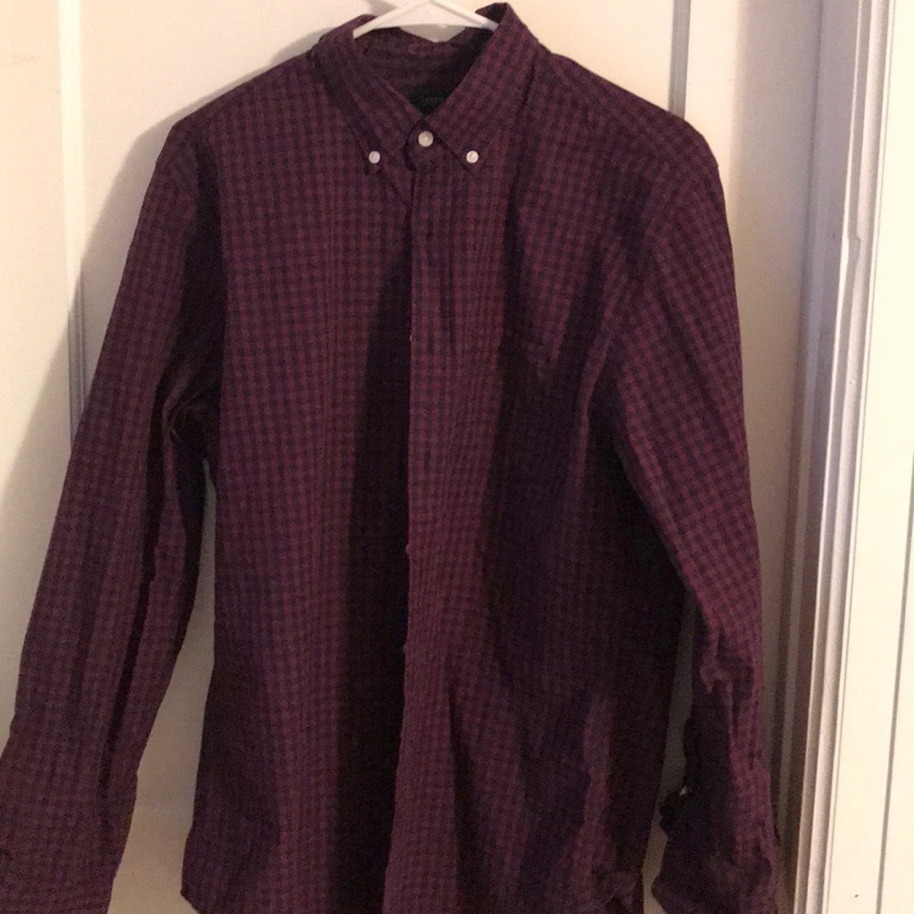 Checkered Button Down Shirt